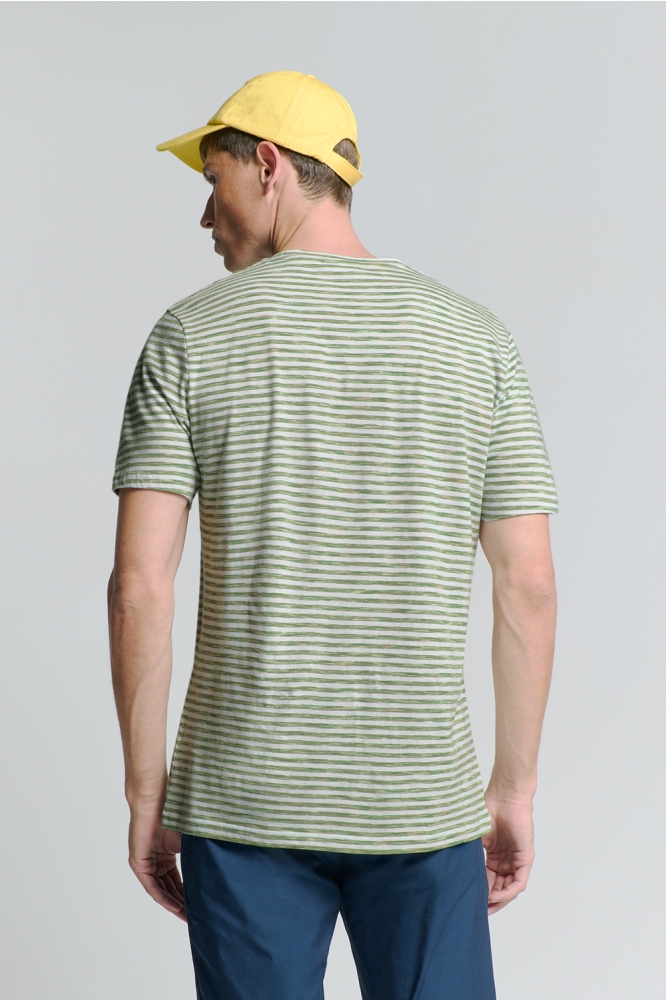 T SHIRT MET RONDE HALS 27340370SN 050 GREEN
